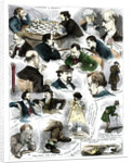 Sketches at the International Chess Tournament, May 5 by Corbould