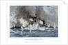 Battle of Santiago de Cuba by Willy Stower