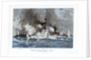 Battle of Santiago de Cuba by Willy Stower