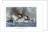 Battle of Santiago de Cuba by Willy Stower