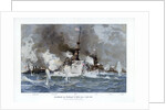 Battle of Santiago de Cuba by Willy Stower