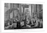 Coronation of the Empress Maria Ludovica of Austria in Pressburg by Anonymous