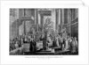 Coronation of the Empress Maria Ludovica of Austria in Pressburg by Anonymous