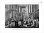 Coronation of the Empress Maria Ludovica of Austria in Pressburg by Anonymous