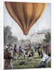 Joseph Louis Gay-Lussac's hot air balloon ascent, Paris, September 1804 by Anonymous