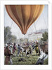 Joseph Louis Gay-Lussac's hot air balloon ascent, Paris, September 1804 by Anonymous
