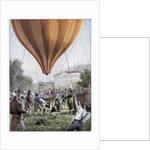 Joseph Louis Gay-Lussac's hot air balloon ascent, Paris, September 1804 by Anonymous