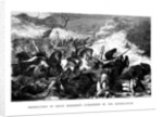 Destruction of Count Bismarck's Cuirassiers by the Mitrailleuse by Anonymous