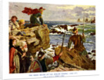 The Danes Sailing up the English Channel, c877 AD by Anonymous