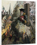 The Burning Of Cranmer by Anonymous