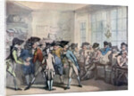 The French coffee house by Thomas Rowlandson