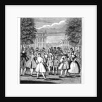 The Beau Monde in St James's Park by LP Boitard