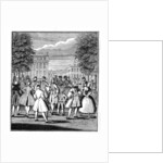 The Beau Monde in St James's Park by LP Boitard