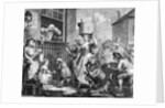 The Enraged Musician by William Hogarth