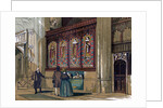 Painted screen, St George's Chapel by Anonymous