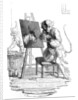 An Ape painting an Ass by George Bickham