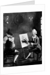 The Macaroni Painter, or Billy Dimple sitting for his picture by Robert Dighton