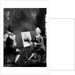 The Macaroni Painter, or Billy Dimple sitting for his picture by Robert Dighton