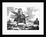 The Journalist with a view of Auchinleck or The Land of Stones by Thomas Rowlandson