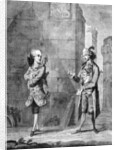 A French Petit Maitre and his Valet by Charles Grignion