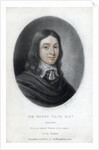 'Henry Vane the Younger', statesman and Member of Parliament by Anonymous