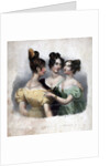Three 19th century ladies by Maxim Gauci