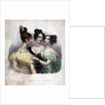 Three 19th century ladies by Maxim Gauci