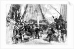 The Queen's Visit to Cherbourg - Piping Hands to Man Yards by Anonymous