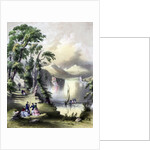 The Lake of Killarney with the ruins of Innisfallen Abbey, Ireland by John Brandard