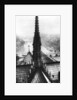 The spire of Notre Dame seen from the towers, Paris by Ernest Flammarion