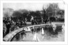 Toy boats at the Tuileries Gardens, Paris by Ernest Flammarion
