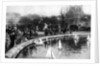 Toy boats at the Tuileries Gardens, Paris by Ernest Flammarion