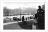 The Rond Point and Georges Clemenceau Place, Paris by Ernest Flammarion