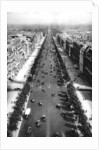 View of the Avenue des Champs Elysees, Paris by Ernest Flammarion