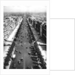 View of the Avenue des Champs Elysees, Paris by Ernest Flammarion