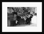 Newspaper stand, Paris by Ernest Flammarion