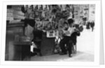 Newspaper stand, Paris by Ernest Flammarion