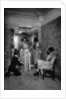 Trying on a dress at a great dressmakers, Paris by Ernest Flammarion