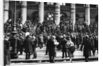 Bargaining outside the Stock Exchange, Paris by Ernest Flammarion