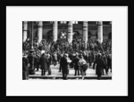 Bargaining outside the Stock Exchange, Paris by Ernest Flammarion