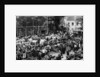 Outside the Central Market, Paris by Ernest Flammarion