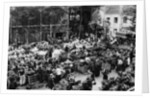 Outside the Central Market, Paris by Ernest Flammarion