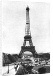 The Eiffel Tower from Trocadero, Paris by Ernest Flammarion