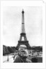 The Eiffel Tower from Trocadero, Paris by Ernest Flammarion