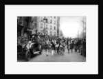 Walking match of midinettes, Paris, St Catherine's Day by Ernest Flammarion