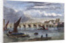 Old Westminster Bridge in 1754 by Anonymous