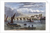 Old Westminster Bridge in 1754 by Anonymous