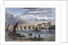 Old Westminster Bridge in 1754 by Anonymous