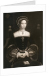 Princess Mary, later Queen Mary I by Anonymous
