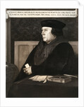 Thomas Cromwell, Earl of Essex by Hans Holbein The Younger